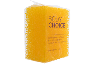 Body Exfoliating sponge-Gently Cleans & Exfoliates your skin while stimulating circulation and improving skin tone & texture.