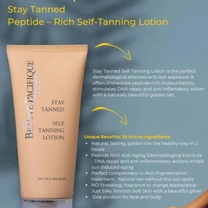 BEAUTE PACIFIQUE STAY TANNED LOTION